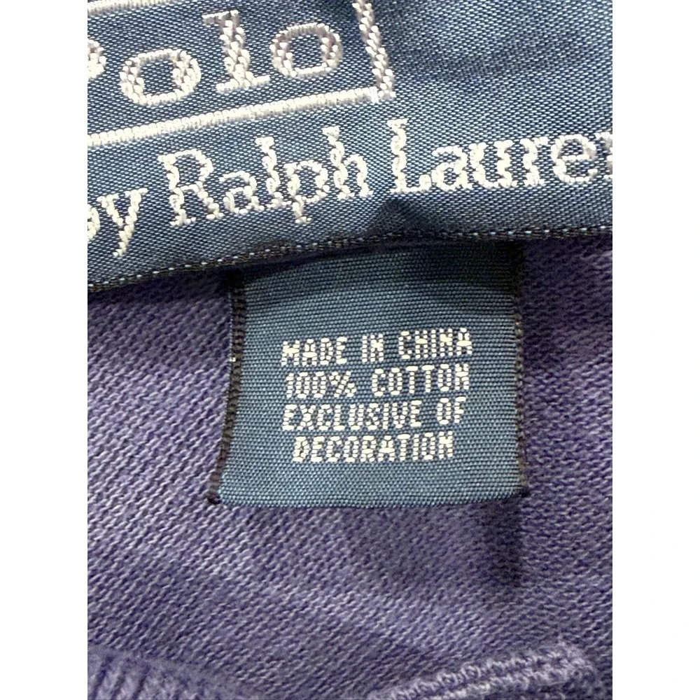Polo Ralph Lauren Iconic Mesh Polo Shirt 2XLT Blue Cotton Red Logo
